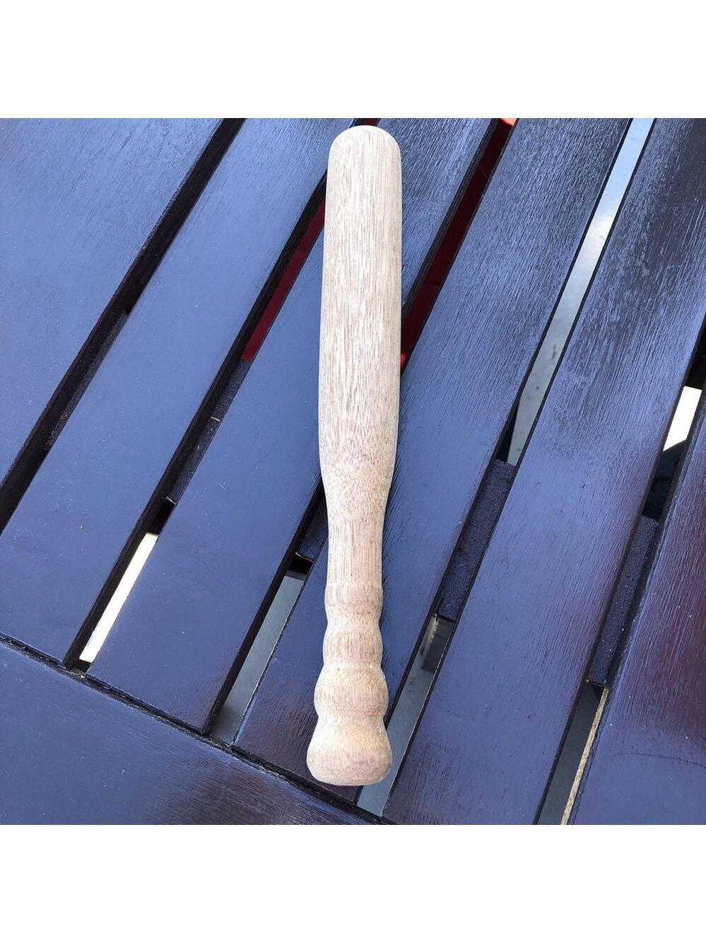 Handmade Mini Wood Bat Toy Baseball Fishing Bonker Small Bat